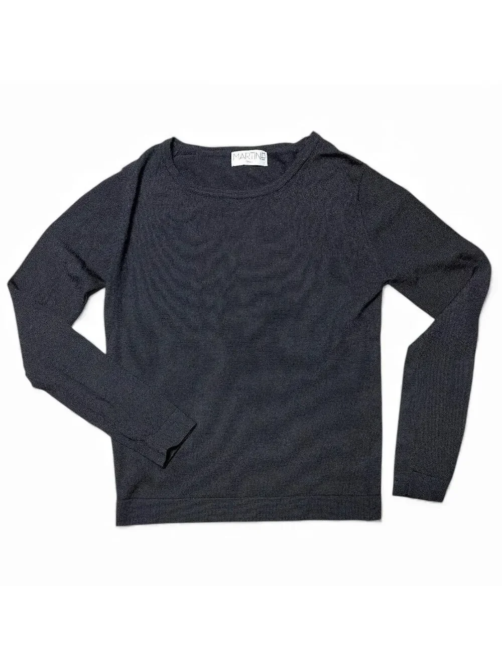 Martine Australian Wool Knit Crewneck Sweater size Small